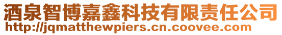 酒泉智博嘉鑫科技有限責任公司