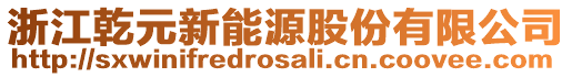 浙江乾元新能源股份有限公司
