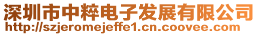 深圳市中粹電子發展有限公司