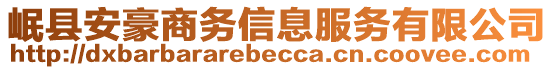 岷縣安豪商務(wù)信息服務(wù)有限公司