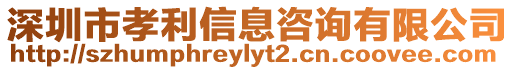 深圳市孝利信息咨詢(xún)有限公司