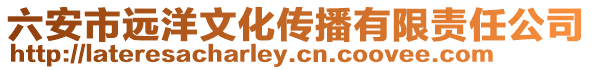 六安市遠(yuǎn)洋文化傳播有限責(zé)任公司