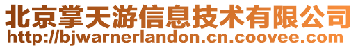 北京掌天游信息技術有限公司