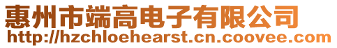 惠州市端高電子有限公司