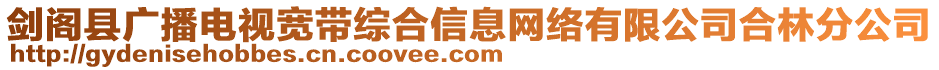 劍閣縣廣播電視寬帶綜合信息網(wǎng)絡(luò)有限公司合林分公司