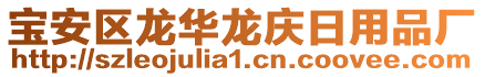 寶安區(qū)龍華龍慶日用品廠