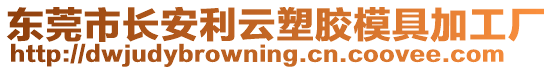 東莞市長(zhǎng)安利云塑膠模具加工廠