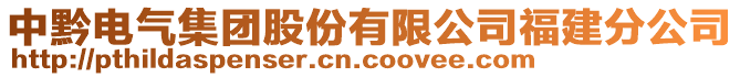 中黔電氣集團(tuán)股份有限公司福建分公司