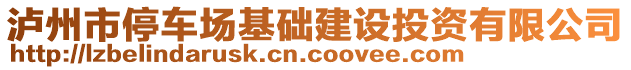 瀘州市停車場基礎(chǔ)建設(shè)投資有限公司