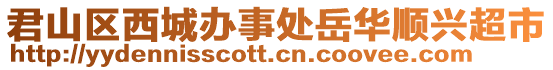 君山區西城辦事處岳華順興超市