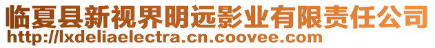 臨夏縣新視界明遠(yuǎn)影業(yè)有限責(zé)任公司