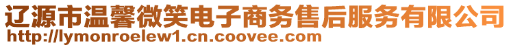 遼源市溫馨微笑電子商務售后服務有限公司