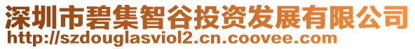 深圳市碧集智谷投資發(fā)展有限公司