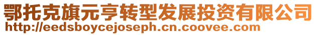 鄂托克旗元亨轉型發展投資有限公司