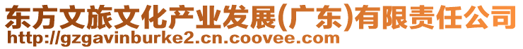 東方文旅文化產業(yè)發(fā)展(廣東)有限責任公司