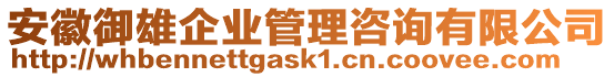 安徽御雄企業管理咨詢有限公司