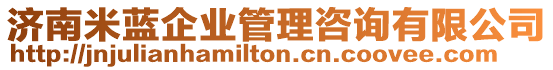 濟(jì)南米藍(lán)企業(yè)管理咨詢有限公司