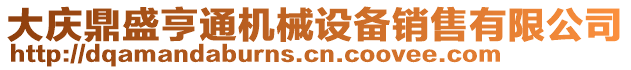 大慶鼎盛亨通機械設備銷售有限公司