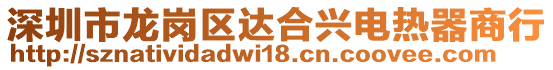 深圳市龍崗區達合興電熱器商行