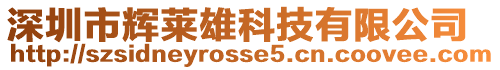 深圳市輝萊雄科技有限公司
