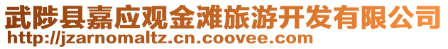 武陟縣嘉應觀金灘旅游開發(fā)有限公司