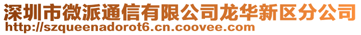 深圳市微派通信有限公司龍華新區(qū)分公司