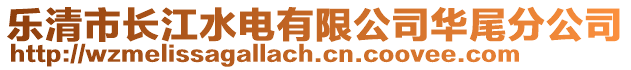 樂清市長江水電有限公司華尾分公司