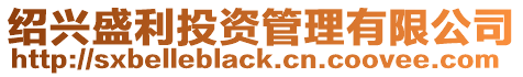 紹興盛利投資管理有限公司