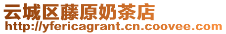 云城區藤原奶茶店
