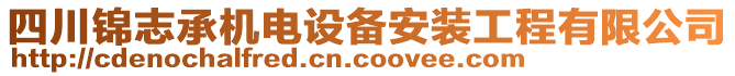 四川錦志承機電設備安裝工程有限公司