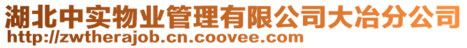 湖北中實物業(yè)管理有限公司大冶分公司