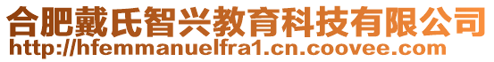 合肥戴氏智興教育科技有限公司