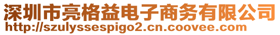 深圳市亮格益電子商務(wù)有限公司