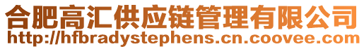 合肥高匯供應(yīng)鏈管理有限公司