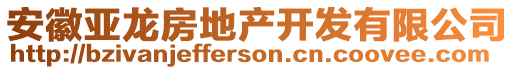 安徽亞龍房地產(chǎn)開發(fā)有限公司