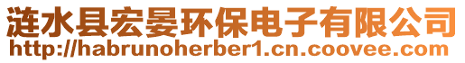 漣水縣宏晏環(huán)保電子有限公司