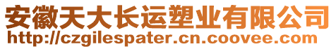 安徽天大長運塑業(yè)有限公司