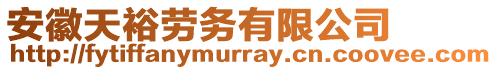 安徽天裕勞務(wù)有限公司