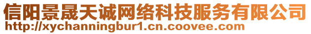 信陽景晟天誠網(wǎng)絡(luò)科技服務(wù)有限公司