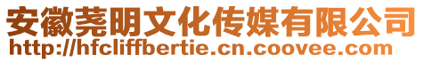安徽蕘明文化傳媒有限公司