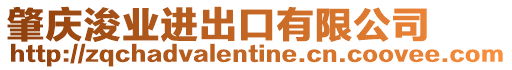 肇慶浚業進出口有限公司