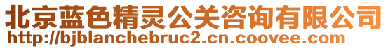 北京藍(lán)色精靈公關(guān)咨詢有限公司