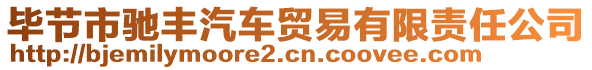 畢節市馳豐汽車貿易有限責任公司