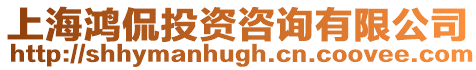 上海鴻侃投資咨詢有限公司