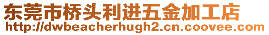 東莞市橋頭利進(jìn)五金加工店