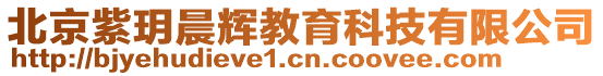 北京紫玥晨輝教育科技有限公司