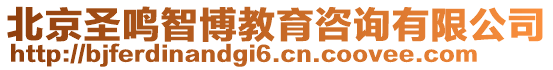 北京圣鳴智博教育咨詢(xún)有限公司