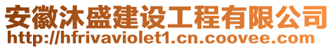 安徽沐盛建設工程有限公司