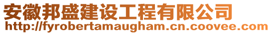 安徽邦盛建設工程有限公司
