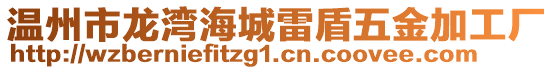 溫州市龍灣海城雷盾五金加工廠